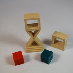 Block Off by Kent Bergman's 3D Magic Works : first item 3D Magic Works created? Two different versions included!